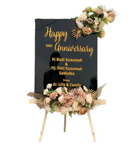 Papan Bunga Akrilik Ketapang