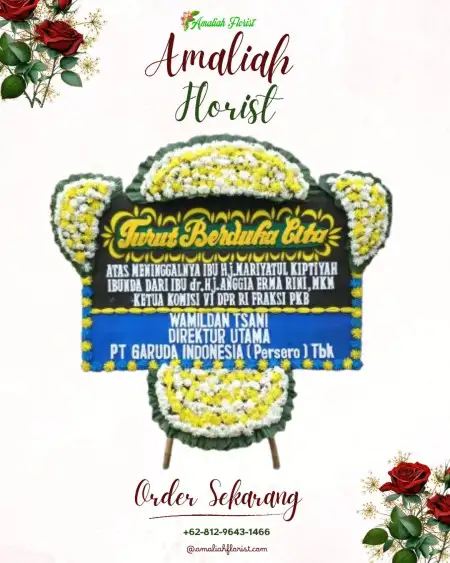 Papan Bunga Duka Ketapang